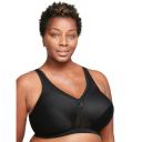 Glamorise MagicLift Active Wirefree Support Bra - Black - 18DD Black