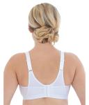 Glamorise MagicLift Active Wirefree Support Bra - White - 16E White