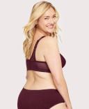 Glamorise MagicLift Active Wirefree Support Bra - Wine - 22C Wine