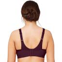 Glamorise MagicLift Active Wirefree Support Bra - Wine - 28DD Wine