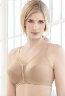 Glamorise MagicLift Front-Closure Posture Back Wire-free Bra - Cafe - 14F
