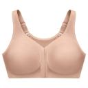 Glamorise MagicLift Front-Closure Posture Back Wire-free Bra - Cafe - 14F