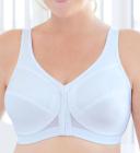 Glamorise MagicLift Front-Closure Posture Back Wire-free Bra - Cafe - 14F