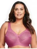 Glamorise MagicLift Natural Shape Support Wire-free Bra - Red Violet - 14g