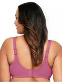 Glamorise MagicLift Natural Shape Support Wire-free Bra - Red Violet - 14g