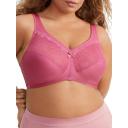 Glamorise MagicLift Natural Shape Support Wire-free Bra - Red Violet - 14g