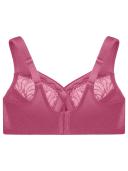 Glamorise MagicLift Natural Shape Support Wire-free Bra - Red Violet - 14g
