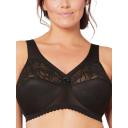 Glamorise MagicLift Original Wirefree Support Bra - Black - 26C Black