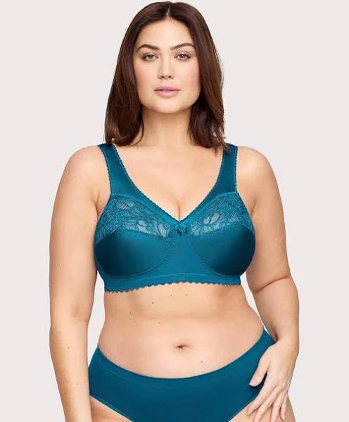 Glamorise MagicLift Original Wirefree Support Bra - Dark Teal - 28F Dark Teal