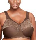 Glamorise MagicLift Original Wirefree Support Bra - Mocha - 28C Mocha