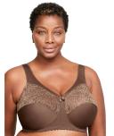 Glamorise MagicLift Original Wirefree Support Bra - Mocha - 28C Mocha