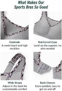 Glamorise No-Bounce Camisole Wire-free Sports Bra - White - 12DD
