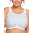 Glamorise No-Bounce Camisole Wire-free Sports Bra - White - 12DD