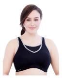 Glamorise No-Bounce Camisole Wirefree Sports Bra - Black/Pink - 28E Black/Pink