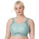 Glamorise No-Sweat Mesh Wirefree Sports Bra - Jade - 12F Jade