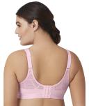 Glamorise No-Sweat Mesh Wirefree Sports Bra - Pink - 20F Pink