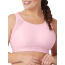 Glamorise No-Sweat Mesh Wirefree Sports Bra - Pink - 20F Pink