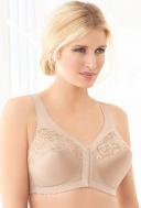 Glamorise Women's Full Figure MagicLift Front Close Support Bra #1200, Blush