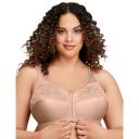 Glamorise Women's Full Figure MagicLift Front Close Support Bra #1200, Blush