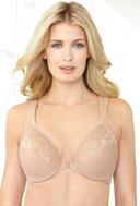 Glamorise Women's Full Figure Wonderwire Front Close Bra #1245