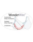 Glamorise Women's Full Figure Wonderwire Front Close Bra #1245