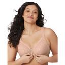 Glamorise Women's Full Figure Wonderwire Front Close Bra #1245