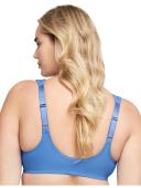 Glamorise WonderWire Front-Closure Bra - Blue - 26B Blue