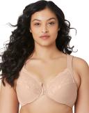 Glamorise WonderWire Front-Closure Bra - Cafe - 14F