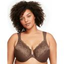 Glamorise Wonderwire Front-Closure Bra - Mocha - 12D