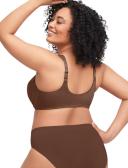 Glamorise Wonderwire Front-Closure Bra - Mocha - 12D