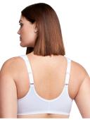 Glamorise Wonderwire Front-Closure Bra - White - 26D