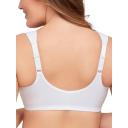 Glamorise WonderWire Front-Closure Bra - White - 26F