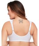 Glamorise WonderWire Front-Closure Bra - White - 26F