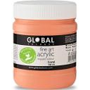 Global Colours Acrylic Impasto Paint 500ml Cool Mint