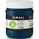 Global Colours Acrylic Impasto Paint 500ml Cool Mint