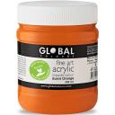 Global Colours Acrylic Impasto Paint 500ml Cool Mint