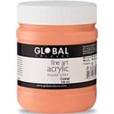 GLOBAL Colours Acrylic Impasto Paint 500ml Lilac