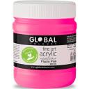 Global Metallic Fuschia - 500ml Fine Art Acrylic Impasto Paint