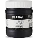 Global Metallic Fuschia - 500ml Fine Art Acrylic Impasto Paint