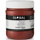 Global Metallic Fuschia - 500ml Fine Art Acrylic Impasto Paint