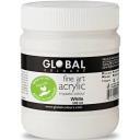 Global Metallic Fuschia - 500ml Fine Art Acrylic Impasto Paint