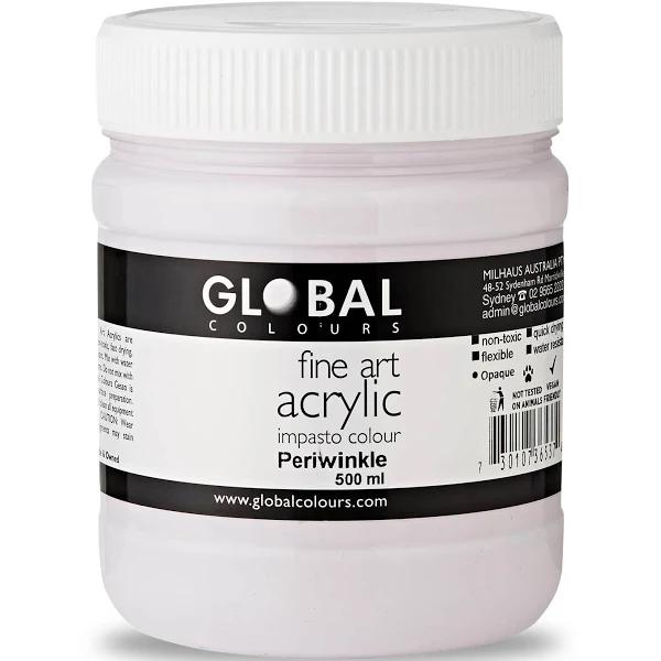 Global Periwinkle - 500ml Fine Art Acrylic Impasto Paint