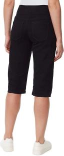 Gloria Vanderbilt Women's Capri Black Amanda Skimmer Denim Pants 8