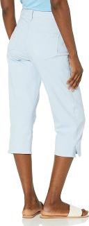 Gloria Vanderbilt Women's Capri Blue Breeze Amanda Capri Jeans 4