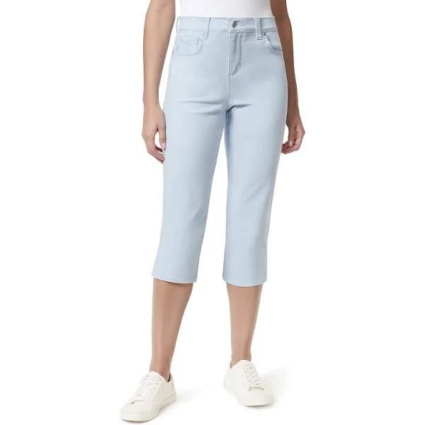 Gloria Vanderbilt Women's Capri Blue Breeze Amanda Capri Jeans 4