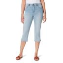 Gloria Vanderbilt Women's Capri Blue Zermatt Amanda Capri Pants 12