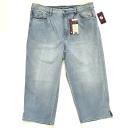 Gloria Vanderbilt Women's Capri Blue Zermatt Amanda Capri Pants 16