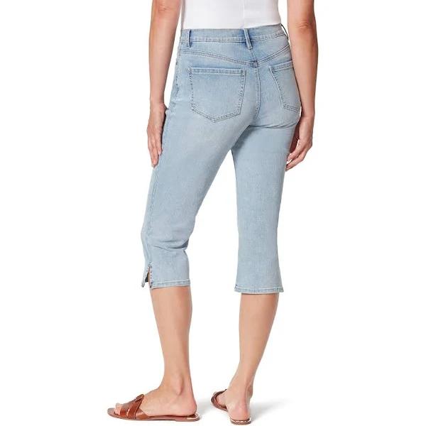 Gloria Vanderbilt Women's Capri Blue Zermatt Amanda Capri Pants 16