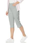 Gloria Vanderbilt Women's Capri Eucalyptus Amanda Capri Jeans - Petite 10P