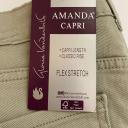 Gloria Vanderbilt Women's Capri Frosted Glass Amanda Capri Pants 10
